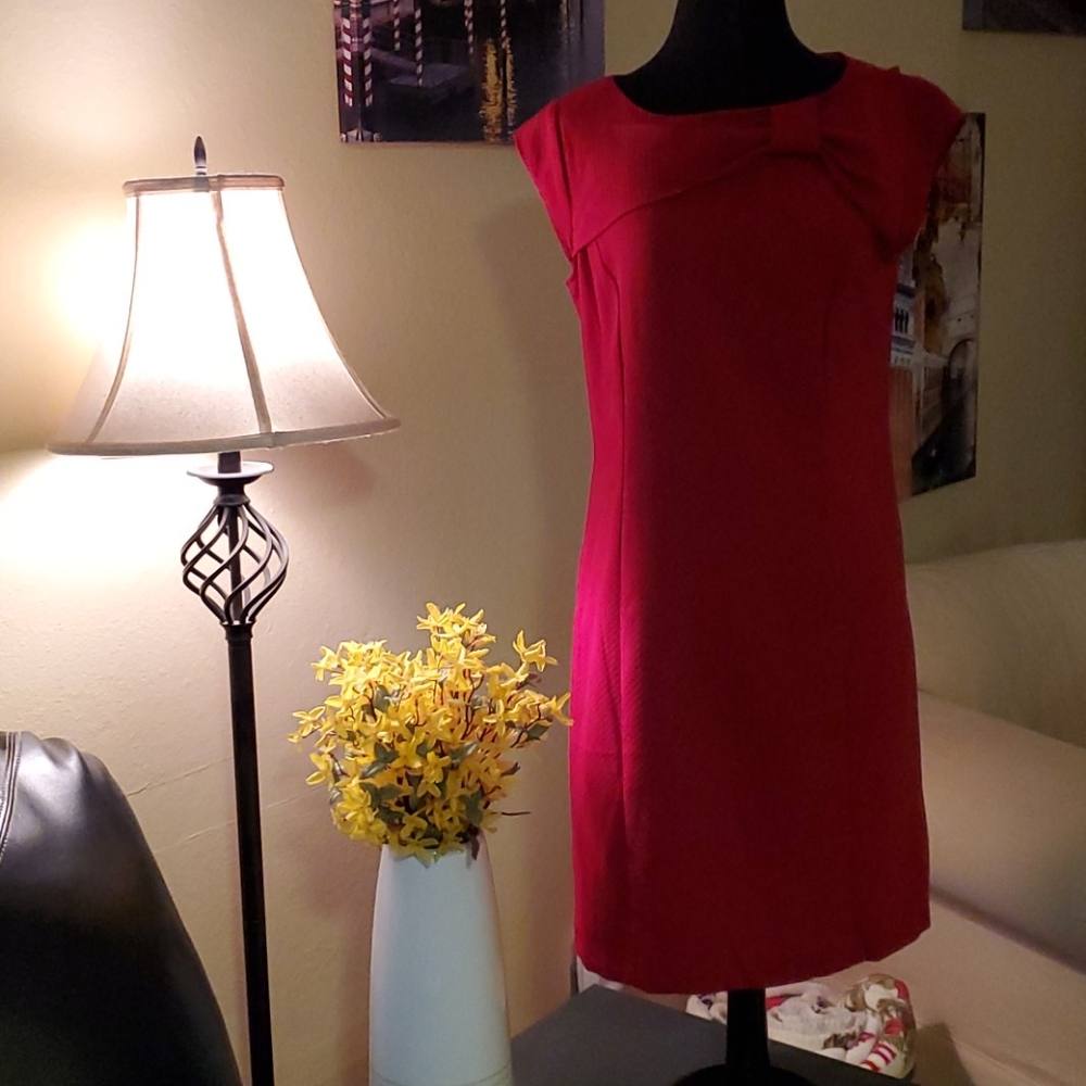 Red dress